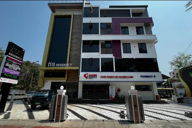 Venice Iva Residency exterior facade in Alleppey