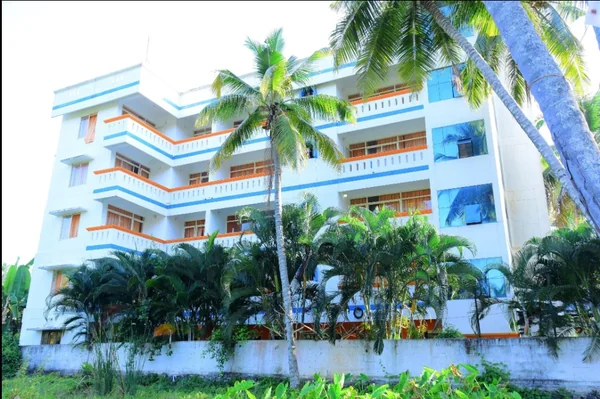 Ocean Bay Ayurvedic Beach Resort exterior facade in Kovalam