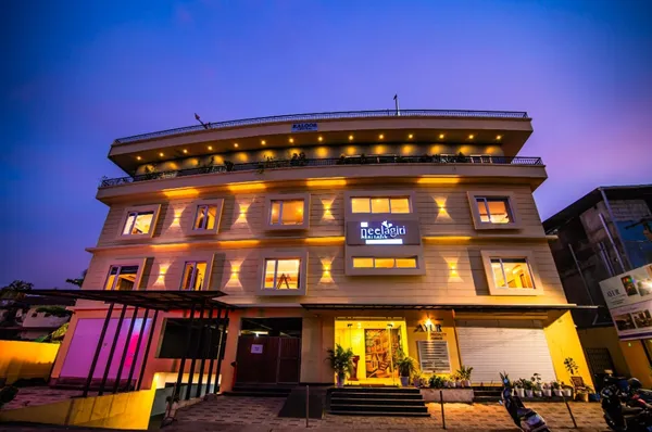 Neelagiri Heritage Hotel exterior facade in Kozhikode