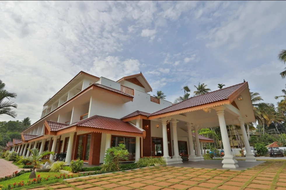 Leela Backwaters Inn boat dock