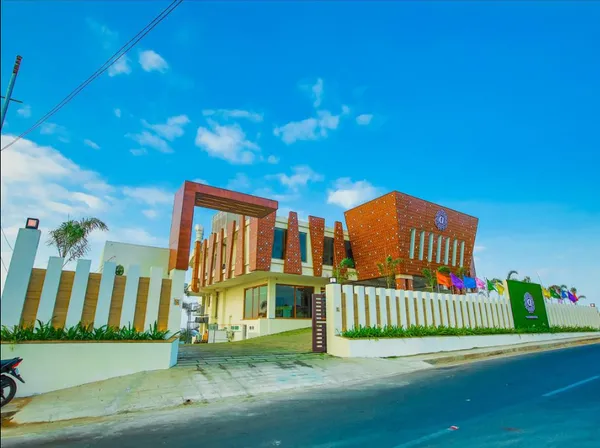 Annai Residency exterior facade in Kanyakumari
