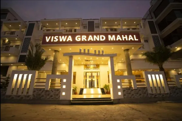 Hotel Vishwa Grand Kanyakumari exterior facade in Kanyakumari