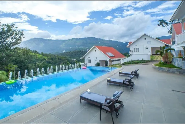 The Fog Munnar Resort & Spa exterior facade in Munnar