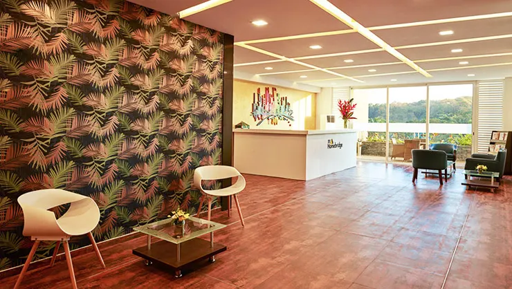 SFS Homebridge Highway lobby and living suite