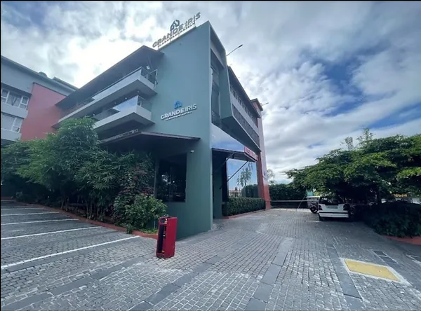 Grande Iris Luxury Hotel exterior facade in Wayanad