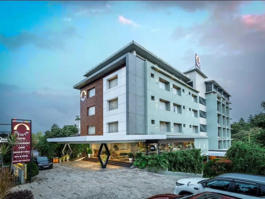 Exterior facade and entrance of NextStay Oshin Wayanad in Wayanad